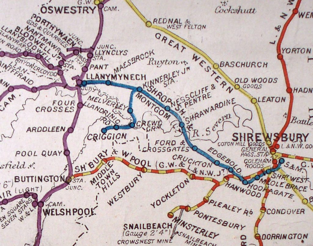 Shropshire & Montgomeryshire - Kent & East Sussex Railway