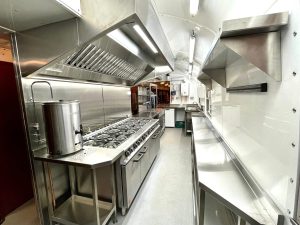 Interior of Kitchen Car 1987