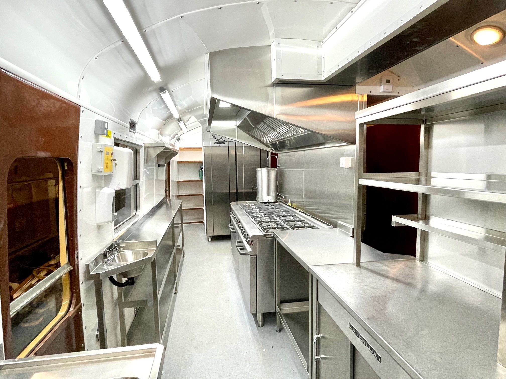 Interior of Kitchen Car 1987