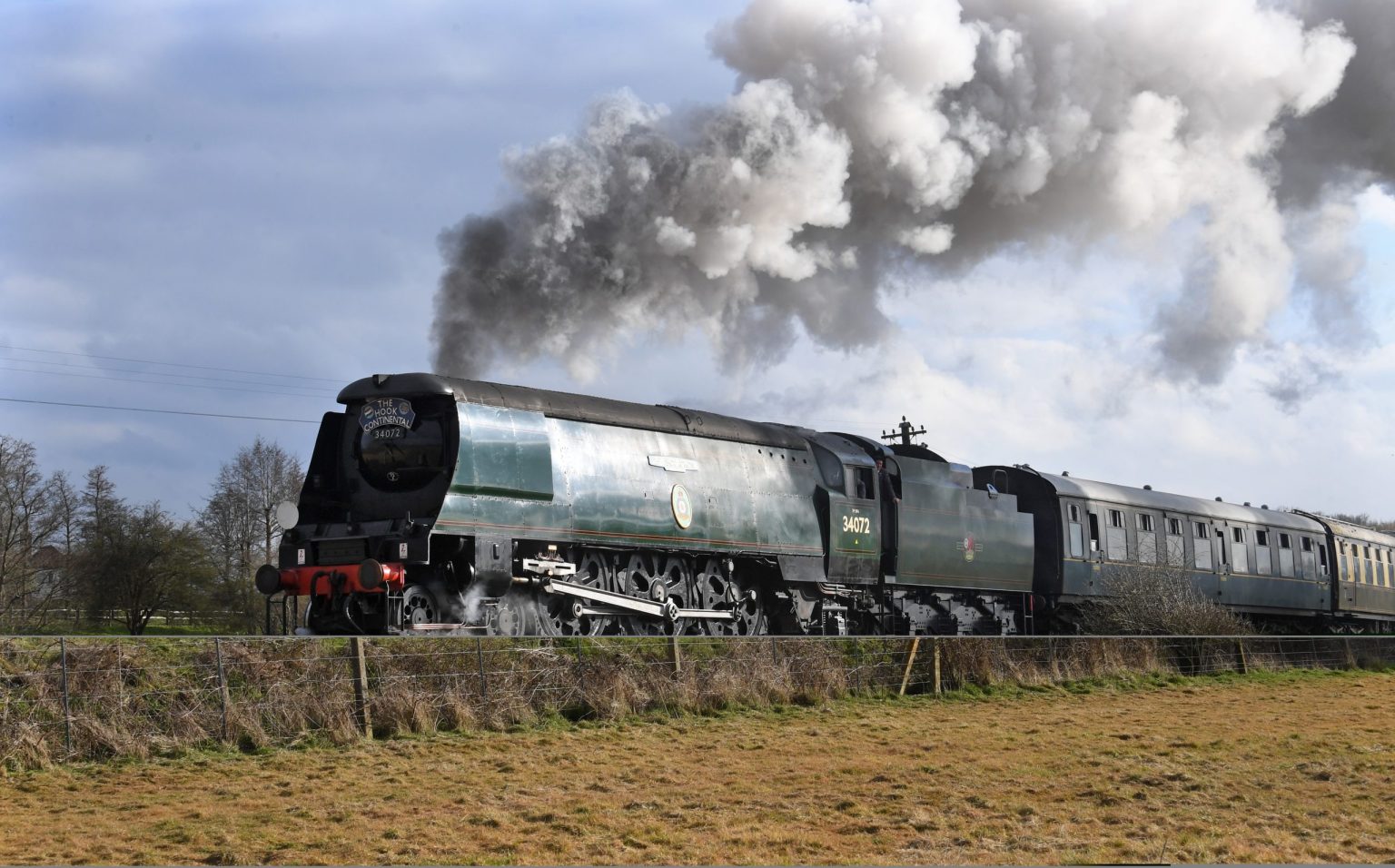 34072 257 SQUADRON - Kent & East Sussex Railway