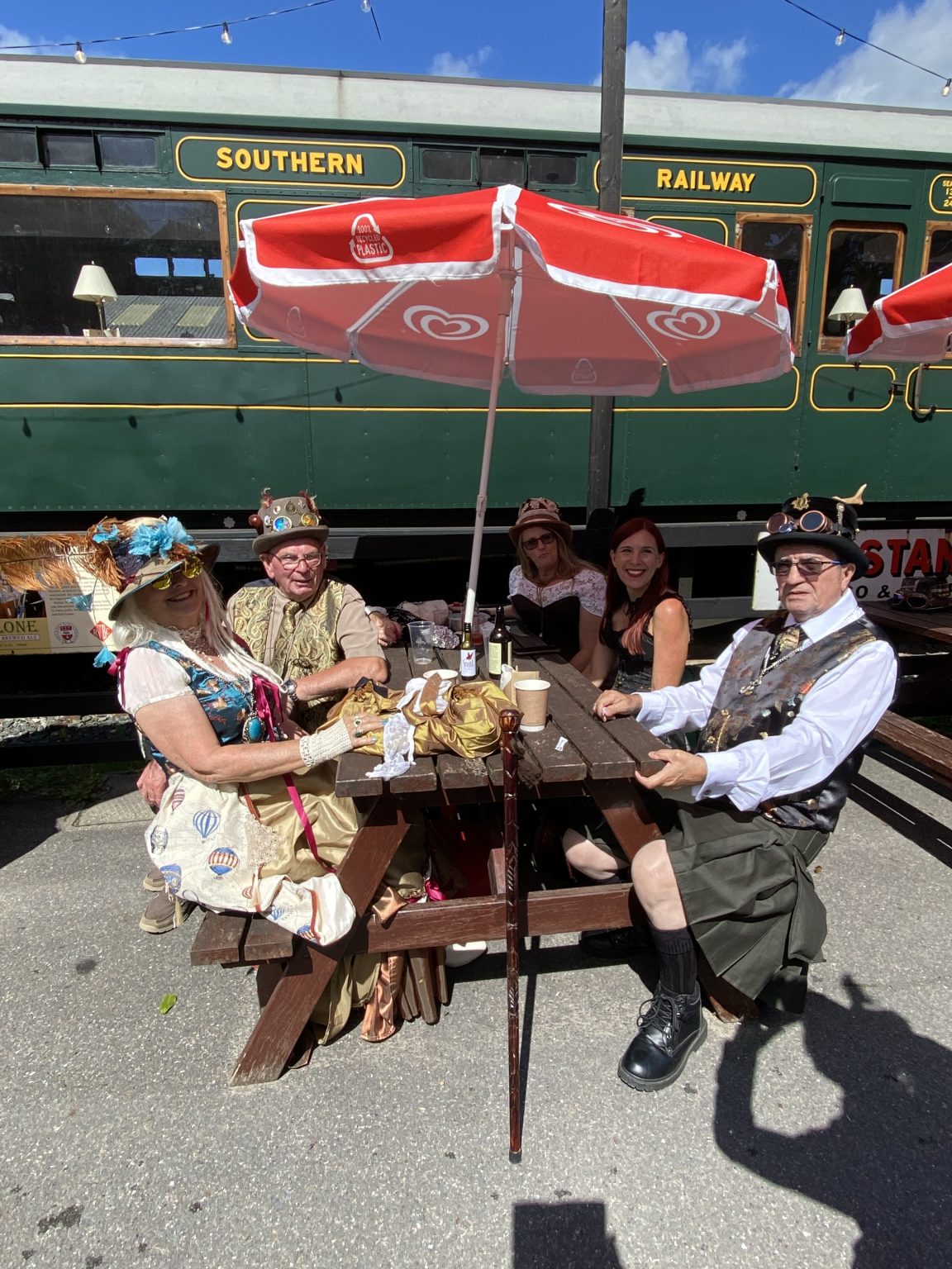 Steampunk Saturday 2025 Kent & East Sussex Railway