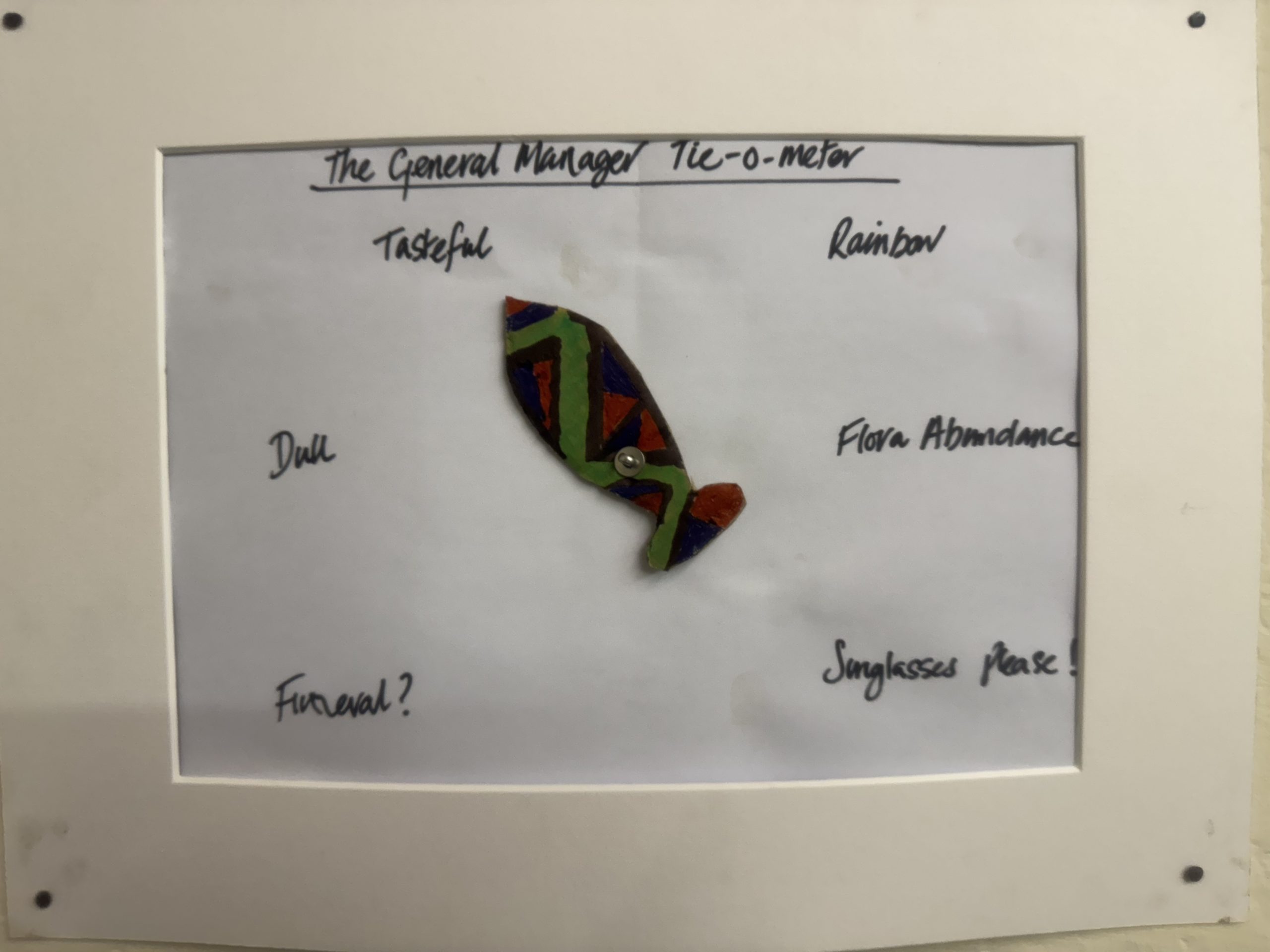 The GM's Tie-o-Meter