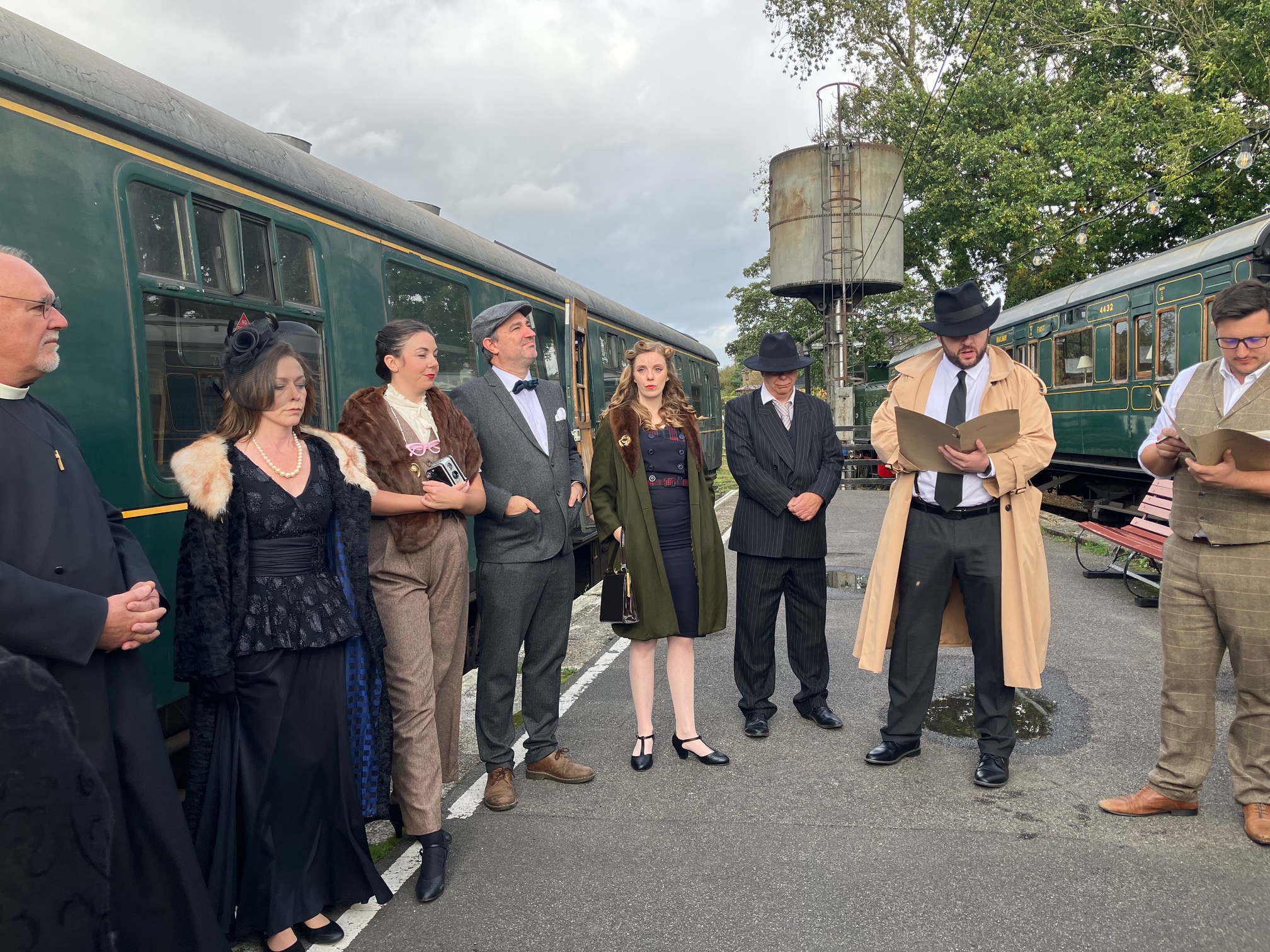Dress Rehearsal of Tenterden Signal's Murder