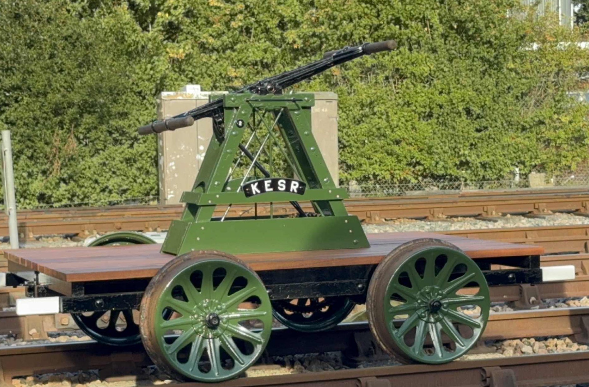 Restored Pump Trolley