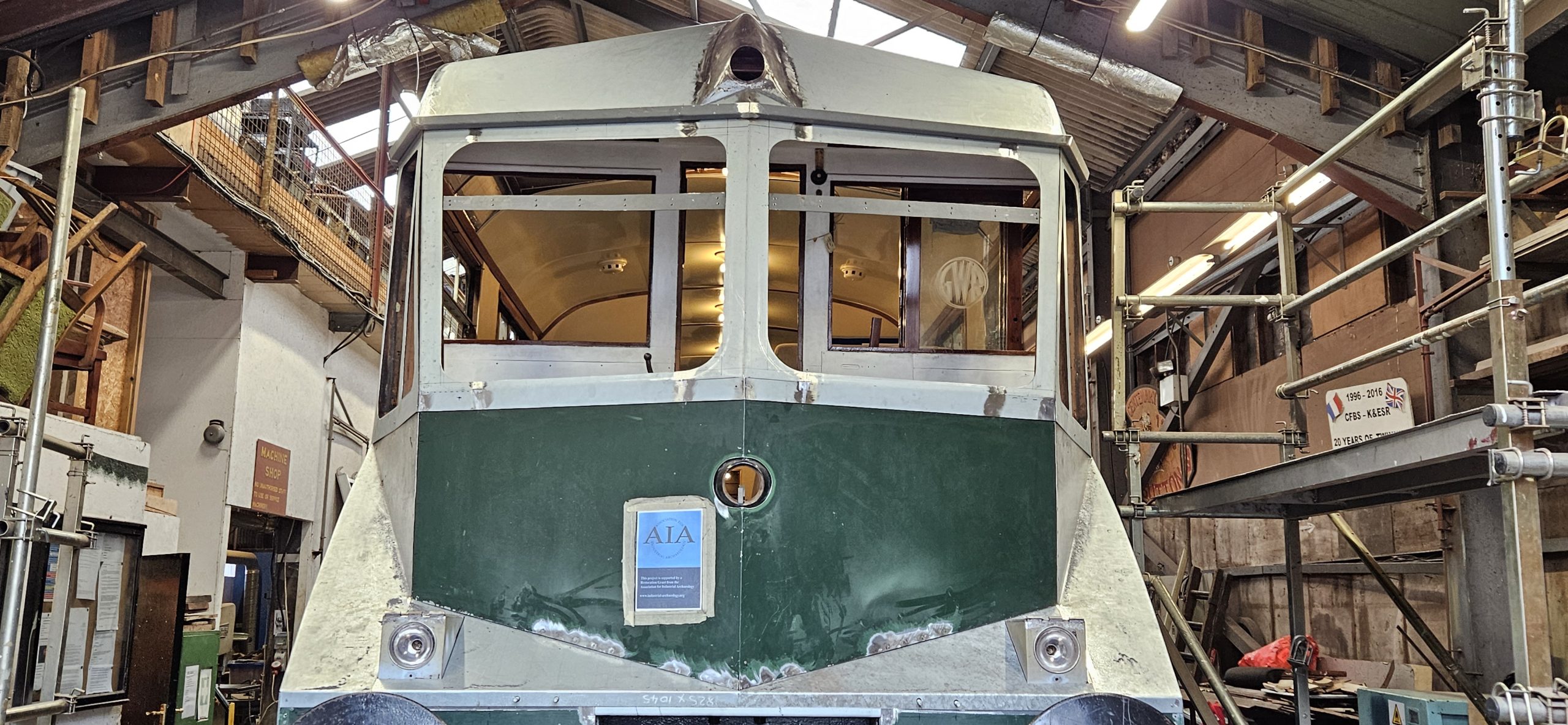 20241010_113432 Robertsbridge cab reconstruction in progress