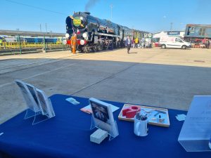 K&ESR stand at the Ashford Depot as part of Rail200