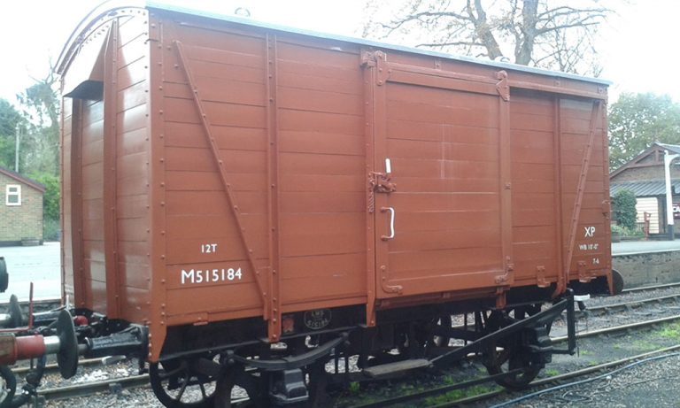 Wagon known as the Kit Kat Wagon